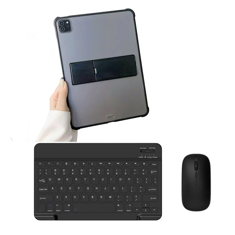 A11 For iPad Pro 11-inch (2018) / (2020) / (2021) / (2022) Kickstand Tablet Case Set with Bluetooth Keyboard, Mouse