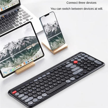 A202 Bluetooth Laptop Keyboard Portable Wireless 2.4G Keyboard Number Keypad for Windows / iOS / Android