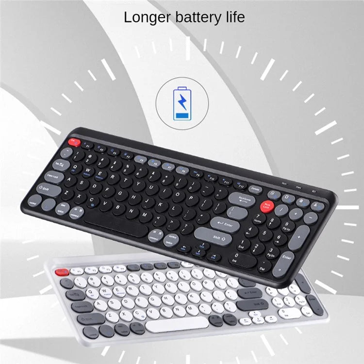 A202 Bluetooth Laptop Keyboard Portable Wireless 2.4G Keyboard Number Keypad for Windows / iOS / Android
