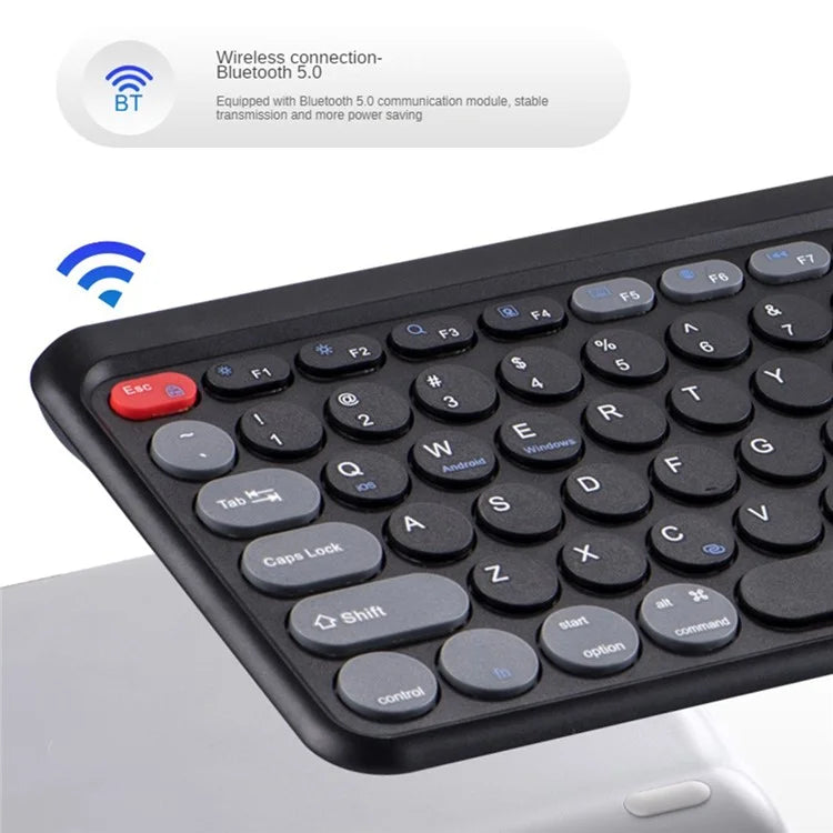 A202 Bluetooth Laptop Keyboard Portable Wireless 2.4G Keyboard Number Keypad for Windows / iOS / Android