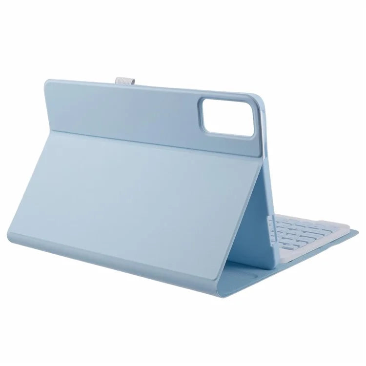 SK-SE11 For Xiaomi Redmi Pad SE PU Leather Flip Tablet Case Cover with Detachable Bluetooth Keyboard