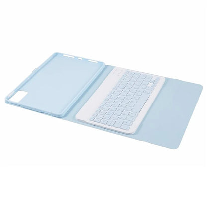 SK-SE11 For Xiaomi Redmi Pad SE PU Leather Flip Tablet Case Cover with Detachable Bluetooth Keyboard
