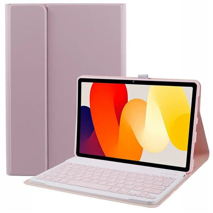SK-SE11 For Xiaomi Redmi Pad SE PU Leather Flip Tablet Case Cover with Detachable Bluetooth Keyboard
