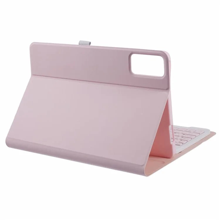 SK-SE11 For Xiaomi Redmi Pad SE PU Leather Flip Tablet Case Cover with Detachable Bluetooth Keyboard