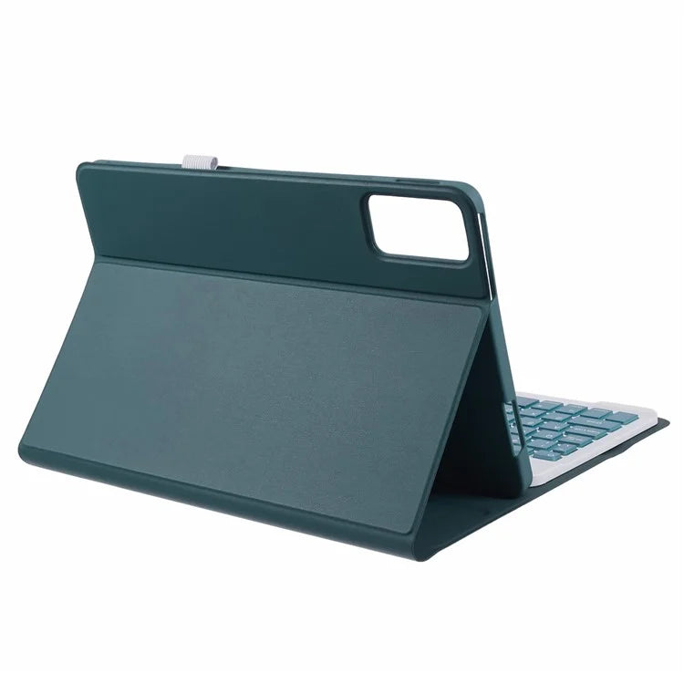 SK-SE11 For Xiaomi Redmi Pad SE PU Leather Flip Tablet Case Cover with Detachable Bluetooth Keyboard