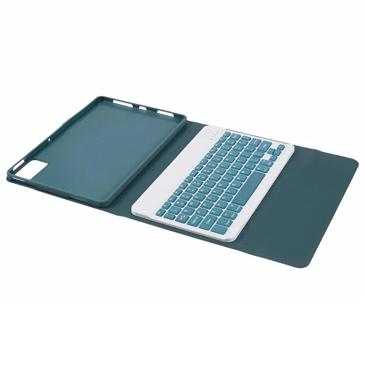 SK-SE11 For Xiaomi Redmi Pad SE PU Leather Flip Tablet Case Cover with Detachable Bluetooth Keyboard