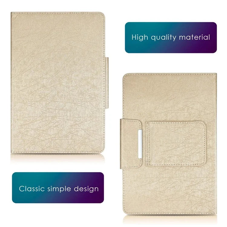 TY-3302 Universal Bluetooth Keyboards Leather Case Stand for 9 -10.9 inch Tablet