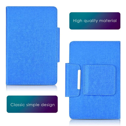 TY-3309 3 in1 Bluetooth Keyboards Tablet Leather Case Stand Cover for 7-8 inch Tablet