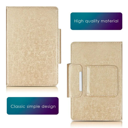 TY-3309 3 in1 Bluetooth Keyboards Tablet Leather Case Stand Cover for 7-8 inch Tablet