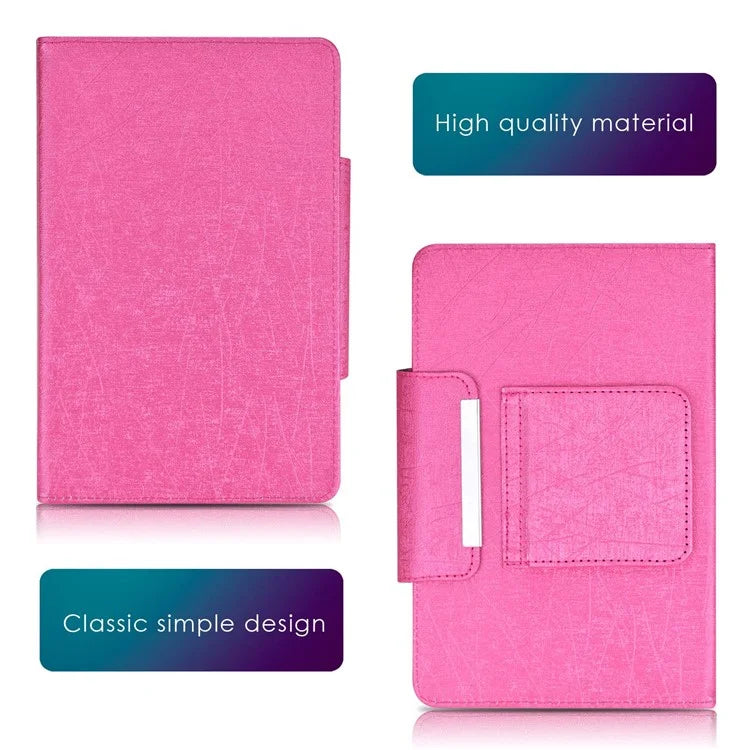 TY-3309 3 in1 Bluetooth Keyboards Tablet Leather Case Stand Cover for 7-8 inch Tablet