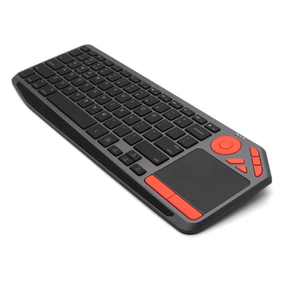 BK9801T Dual-Mode Keyboard Bluetooth 2.4G Wireless Keyboard with Touchpad for Computer, Tablet