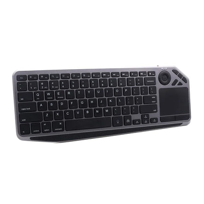 BK9801T Dual-Mode Keyboard Bluetooth 2.4G Wireless Keyboard with Touchpad for Computer, Tablet