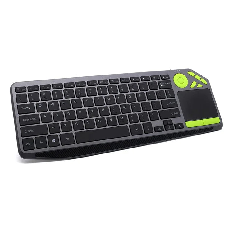 BK9801T Dual-Mode Keyboard Bluetooth 2.4G Wireless Keyboard with Touchpad for Computer, Tablet