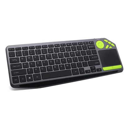 BK9801T Dual-Mode Keyboard Bluetooth 2.4G Wireless Keyboard with Touchpad for Computer, Tablet
