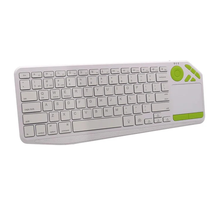BK9801T Dual-Mode Keyboard Bluetooth 2.4G Wireless Keyboard with Touchpad for Computer, Tablet