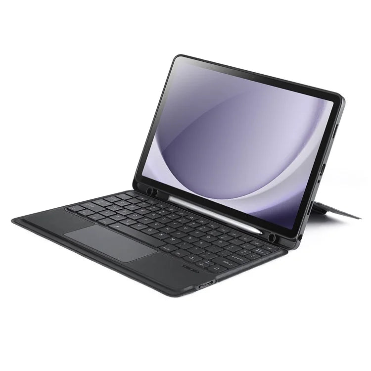 DUX DUCIS For Samsung Galaxy Tab A9+ PU Leather Case + Magnetic Detachable Keyboard with Pencil Holder