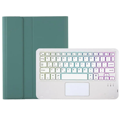 A710B-AS For Samsung Galaxy Tab S9 FE X510 / X516 Touchpad Backlit Bluetooth Keyboard Tablet Case
