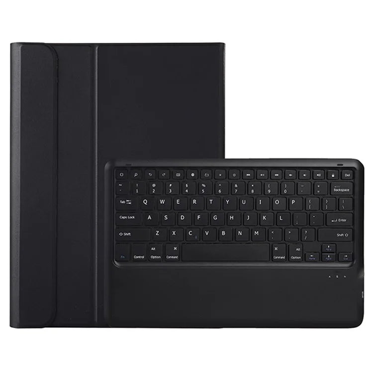 A810B For Samsung Galaxy Tab S9 FE+ 12.4" X610 / X616 Detachable Bluetooth Keyboard Case Pencil Slot Tablet Case