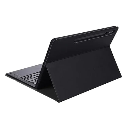 A810B For Samsung Galaxy Tab S9 FE+ 12.4" X610 / X616 Detachable Bluetooth Keyboard Case Pencil Slot Tablet Case