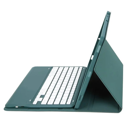 A810B For Samsung Galaxy Tab S9 FE+ 12.4" X610 / X616 Detachable Bluetooth Keyboard Case Pencil Slot Tablet Case