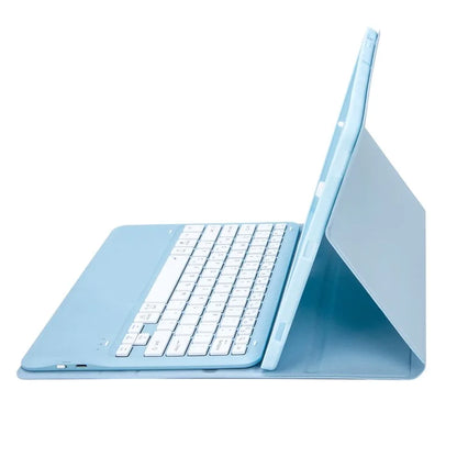 A810B For Samsung Galaxy Tab S9 FE+ 12.4" X610 / X616 Detachable Bluetooth Keyboard Case Pencil Slot Tablet Case