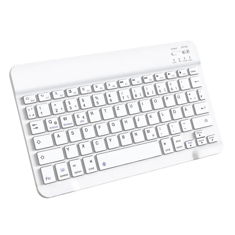 SK-030 German Universal 78-key Bluetooth Keyboard for Tablet / Mobile Phone