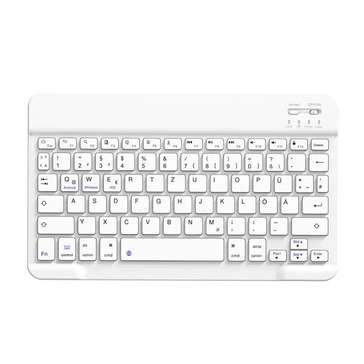 SK-030 German Universal 78-key Bluetooth Keyboard for Tablet / Mobile Phone