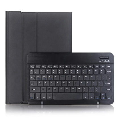 A07B For iPad 9.7-inch (2017) / (2018) / iPad Pro 9.7 inch (2016) / Air 2 / Air (2013) Bluetooth Keyboard Case with Pen Slot
