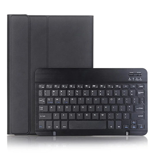 A07B For iPad 9.7-inch (2017) / (2018) / iPad Pro 9.7 inch (2016) / Air 2 / Air (2013) Bluetooth Keyboard Case with Pen Slot