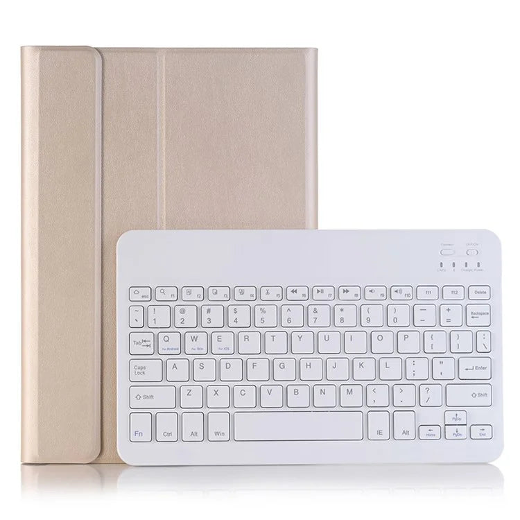 A07B For iPad 9.7-inch (2017) / (2018) / iPad Pro 9.7 inch (2016) / Air 2 / Air (2013) Bluetooth Keyboard Case with Pen Slot