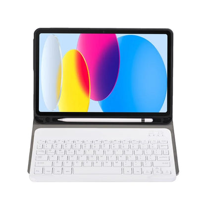 A07B For iPad 9.7-inch (2017) / (2018) / iPad Pro 9.7 inch (2016) / Air 2 / Air (2013) Bluetooth Keyboard Case with Pen Slot