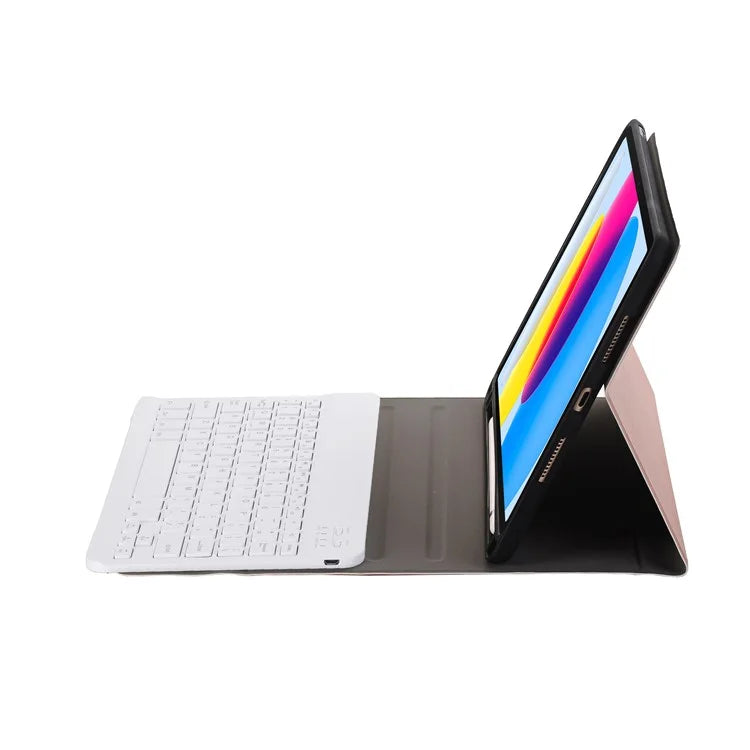 A07B For iPad 9.7-inch (2017) / (2018) / iPad Pro 9.7 inch (2016) / Air 2 / Air (2013) Bluetooth Keyboard Case with Pen Slot