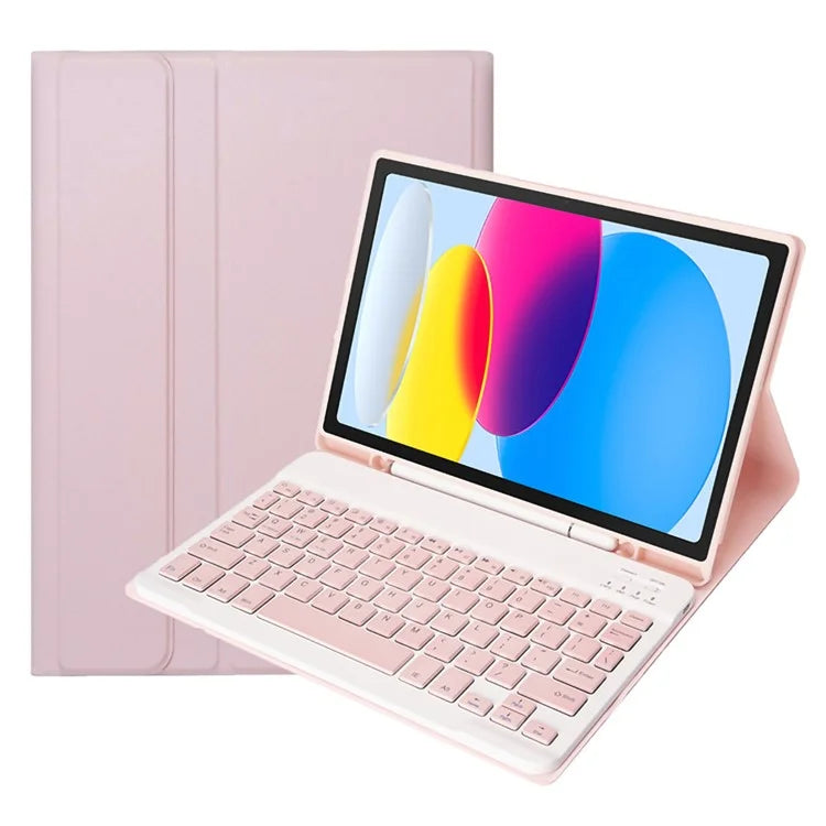 A07B For iPad 9.7-inch (2017) / (2018) / iPad Pro 9.7 inch (2016) / Air 2 / Air (2013) Bluetooth Keyboard Case with Pen Slot