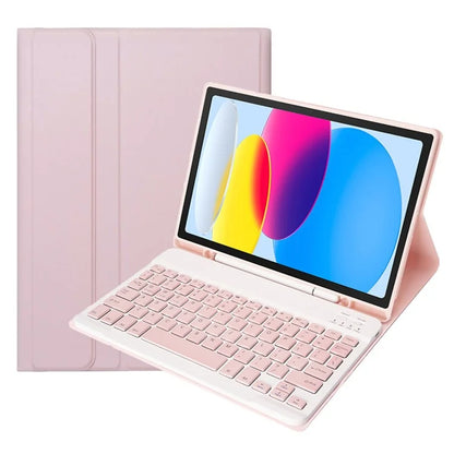 A07B For iPad 9.7-inch (2017) / (2018) / iPad Pro 9.7 inch (2016) / Air 2 / Air (2013) Bluetooth Keyboard Case with Pen Slot