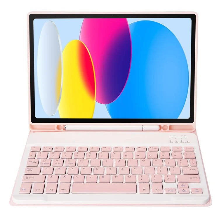 A07B For iPad 9.7-inch (2017) / (2018) / iPad Pro 9.7 inch (2016) / Air 2 / Air (2013) Bluetooth Keyboard Case with Pen Slot