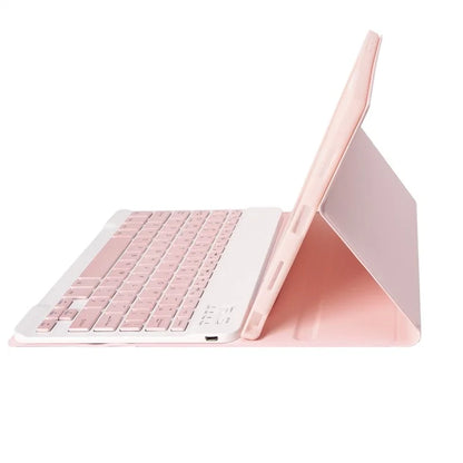 A07B For iPad 9.7-inch (2017) / (2018) / iPad Pro 9.7 inch (2016) / Air 2 / Air (2013) Bluetooth Keyboard Case with Pen Slot