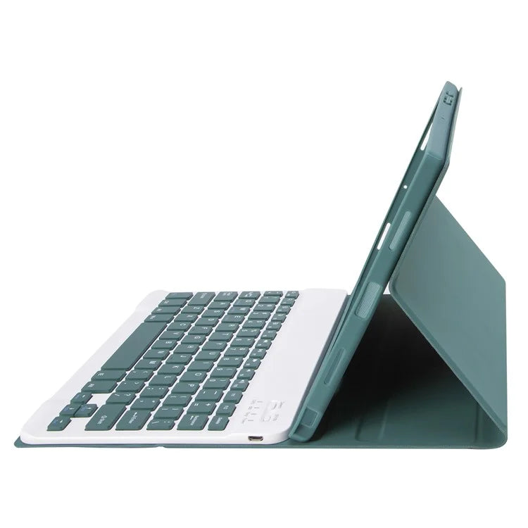 A07B For iPad 9.7-inch (2017) / (2018) / iPad Pro 9.7 inch (2016) / Air 2 / Air (2013) Bluetooth Keyboard Case with Pen Slot