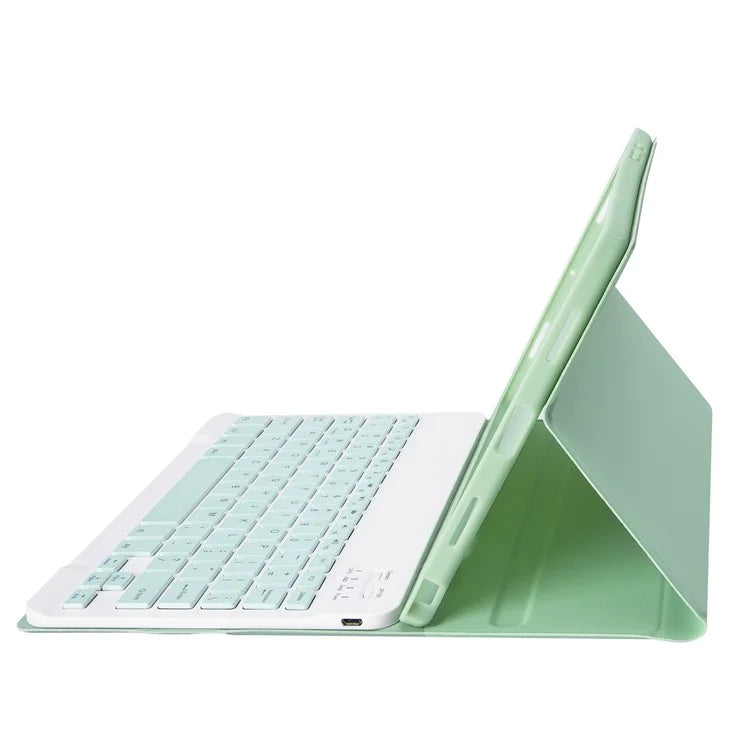 A07B For iPad 9.7-inch (2017) / (2018) / iPad Pro 9.7 inch (2016) / Air 2 / Air (2013) Bluetooth Keyboard Case with Pen Slot