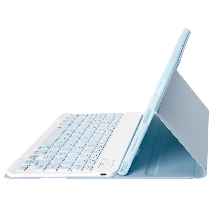 A07B For iPad 9.7-inch (2017) / (2018) / iPad Pro 9.7 inch (2016) / Air 2 / Air (2013) Bluetooth Keyboard Case with Pen Slot