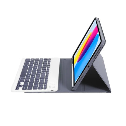 A07B For iPad 9.7-inch (2017) / (2018) / iPad Pro 9.7 inch (2016) / Air 2 / Air (2013) Bluetooth Keyboard Case with Pen Slot
