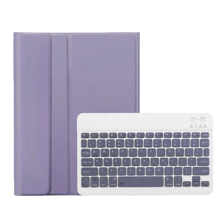 A07B For iPad 9.7-inch (2017) / (2018) / iPad Pro 9.7 inch (2016) / Air 2 / Air (2013) Bluetooth Keyboard Case with Pen Slot
