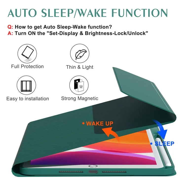 For iPad 10.2 (2021) / (2019) / (2020) / iPad Pro 10.5-inch (2017) / Air 10.5 inch (2019) Backlit Bluetooth Keyboard Tablet Case