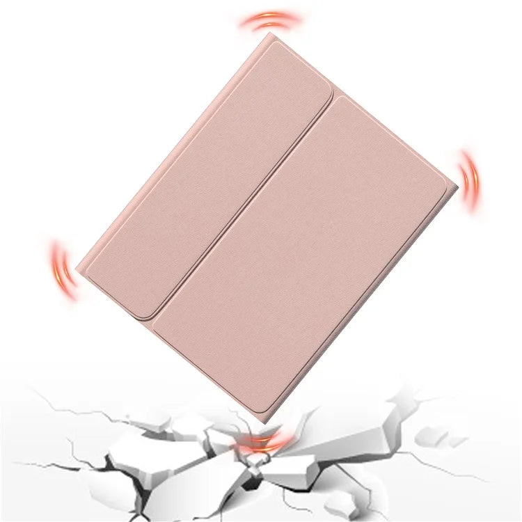 For iPad 9.7-inch (2017) / (2018) / iPad Air 2 Backlit Bluetooth Keyboard Tablet Leather Case