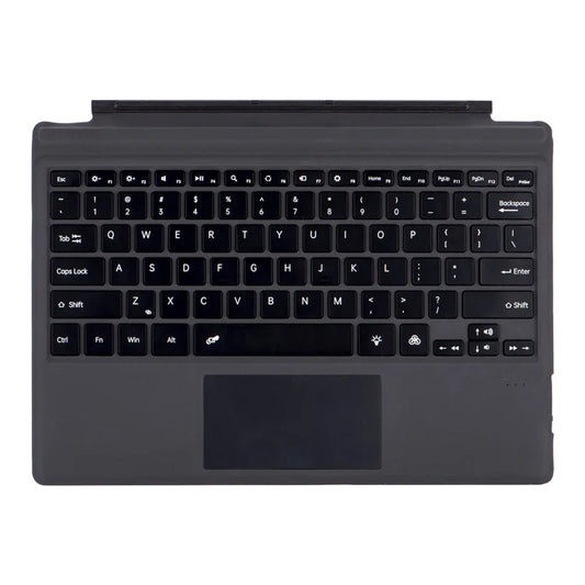 1089D-C For Microsoft Surface Pro 3 / 4 / 5 / 6 / 7 / 7+ Magnetic Absorption Backlit Bluetooth Tablet Keyboard