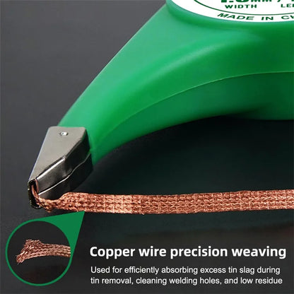 BEST Wick Remover Tin Anti-Hot Desoldering Wick Wire Removal Line Repair Tool