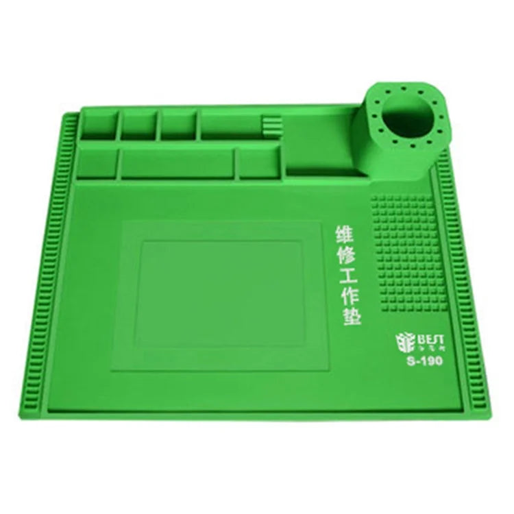 BEST S-190 30x40cm High-Temperature Resistant Silicone Repair Work Mat