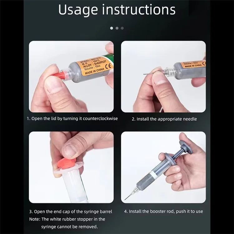 BEST BST-017 Syringe-Type Plastic Booster Rod