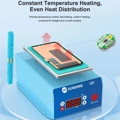 SUNSHINE LS1 Screen Separation Glue Removal Machine for Phone Screen Disassembly