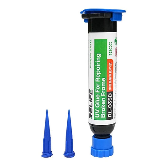 RELIFE RL-035D 10ml UV Glue for Repairing Broken Frame Strong Adhesion Glue