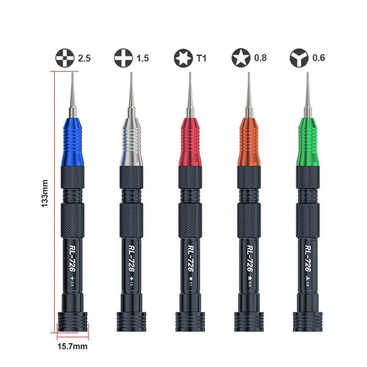 RELIFE RL-726A 3D Torque Screwdriver Set Extra Hard S2 Steel Bit Electronic Disassembly Tool